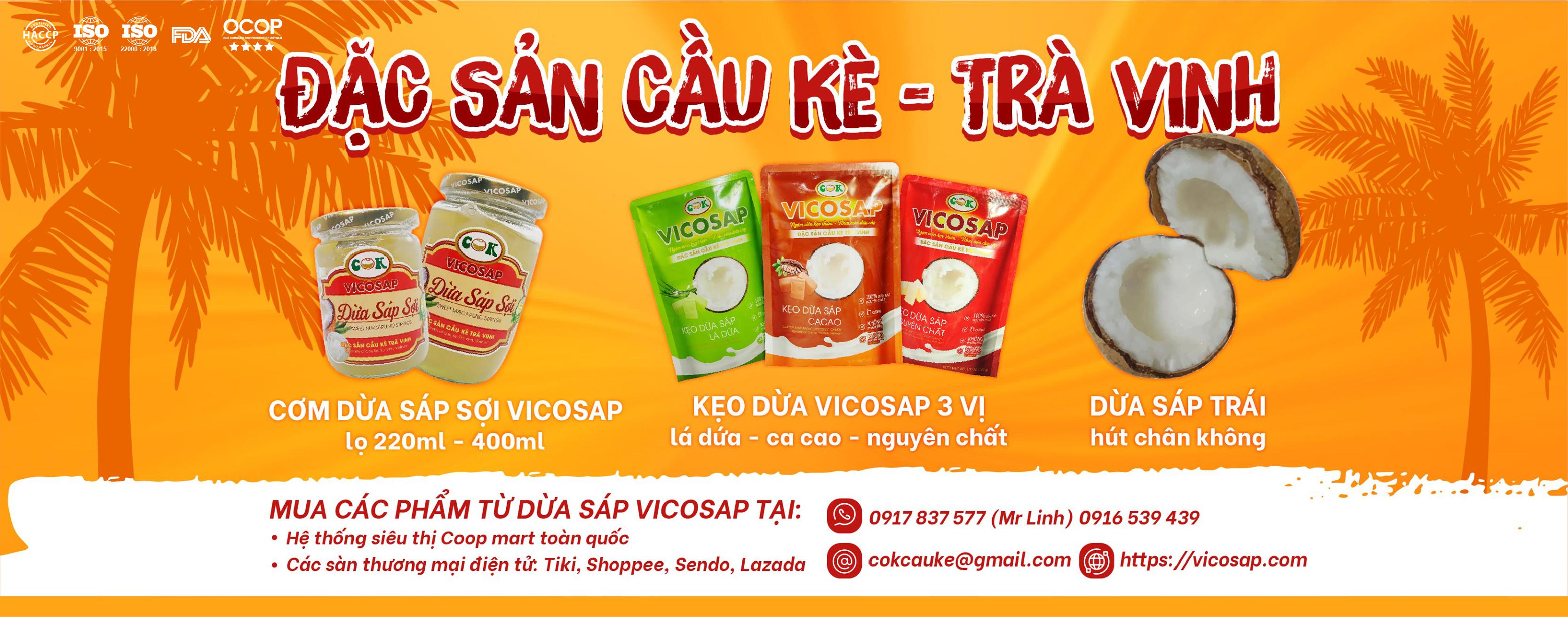 Cty TNHH Chế Biến Dừa Sáp Cầu Kè